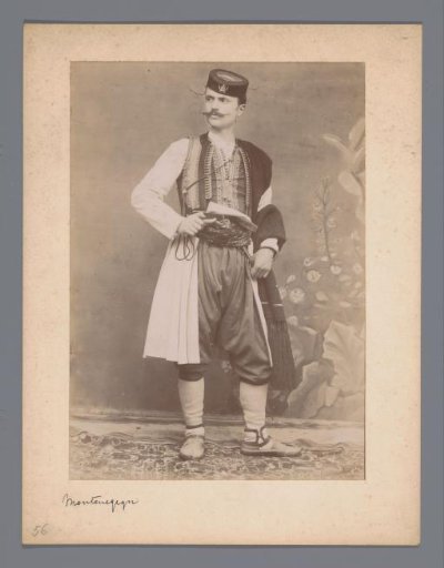 Portrait of a Montenegrin man, possibly Nicholas I of Montenegro