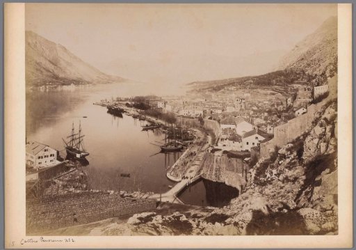 View of Kotor on the Adriatic Sea