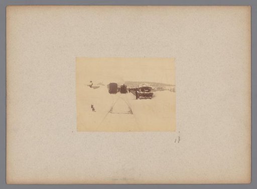 Freight trains in the snow, possibly on the Luleå - Narvik railway line in Sweden
