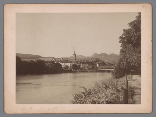View of Olten on the Aare