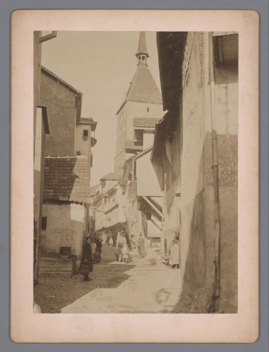 Street view in Aarau, Switzerland