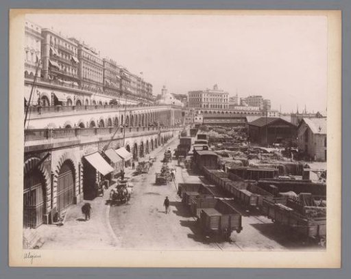 Quays in Algiers