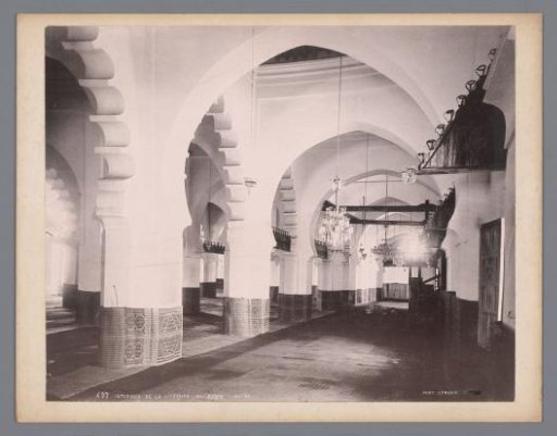 Interior of the Djama’a al-Kebir in Algiers