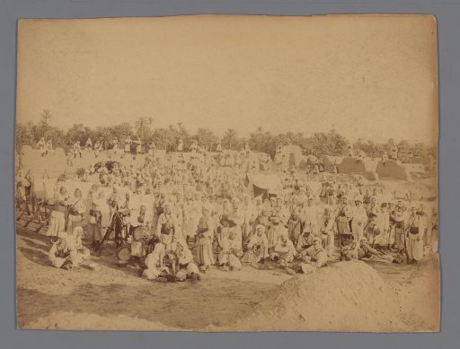 French garrison at Biskra, Algeria