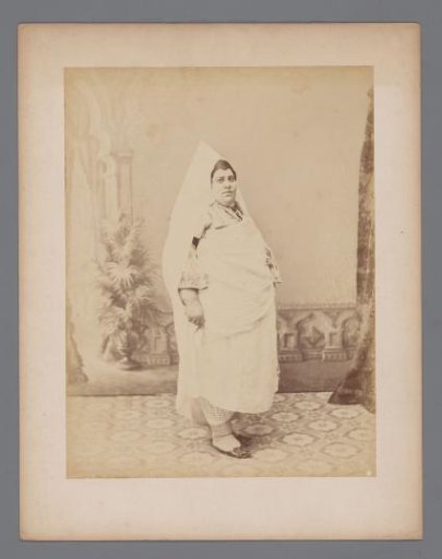 Portrait of an unknown Algerian woman