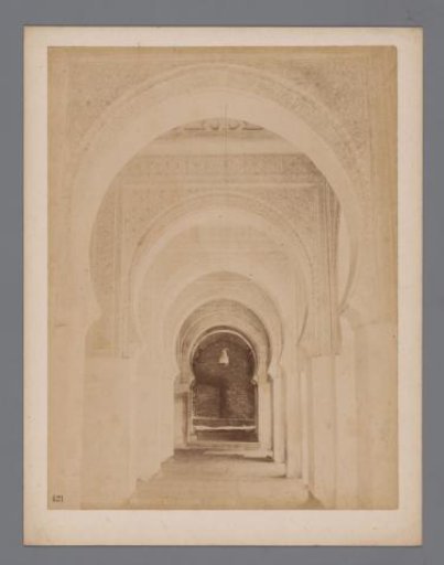 Interior of the Sidi Boumédienne mosque in Tlemcen, Algeria