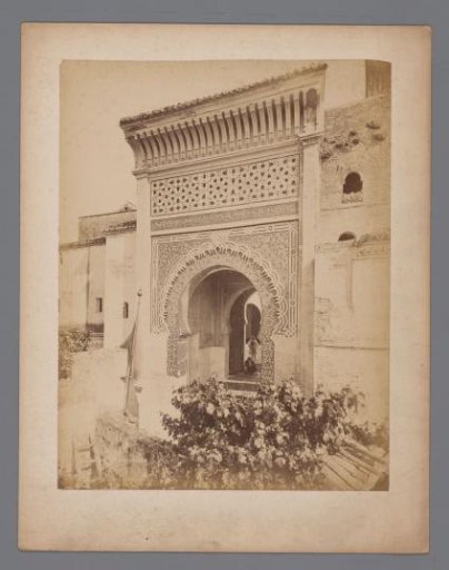 Entrance of the Sidi Boumédienne mosque in Tlemcen, Algeria