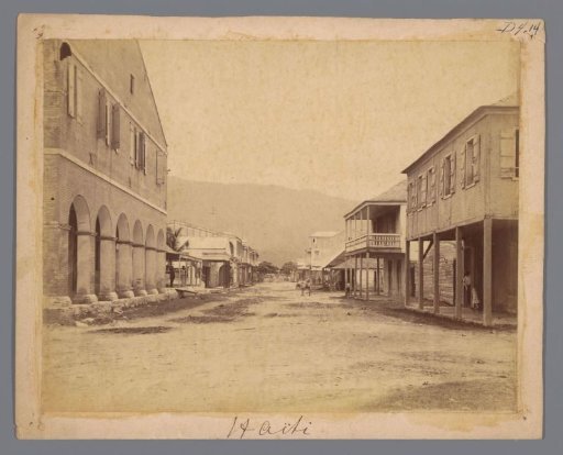 Street view in Haiti