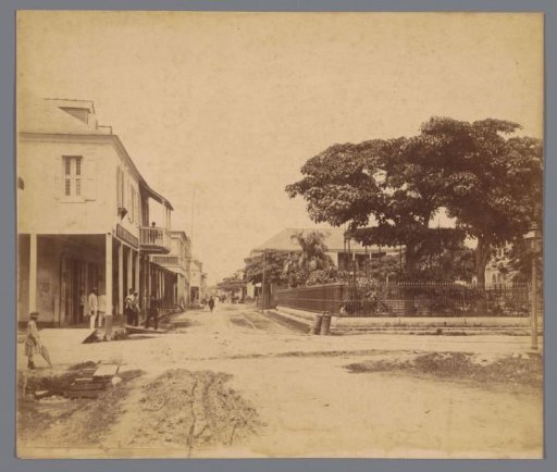 Street view in Haiti