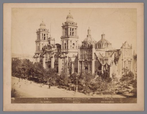 View of the Cathedral of Mexico City