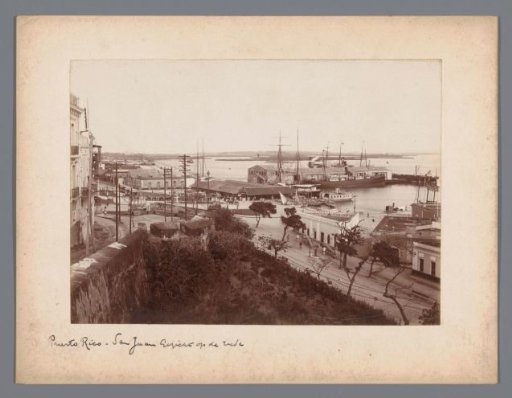 View of the Harbour in San Juan, Puerto Rico