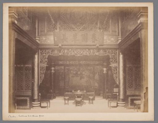 Interior of a Chinese dwelling