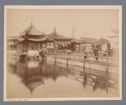 View of a temple at Shanghai