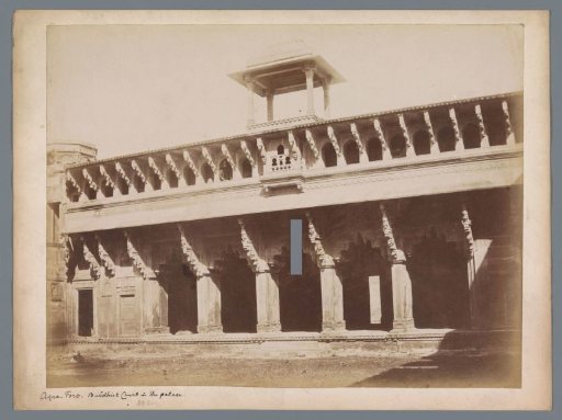 Courtyard of the Agra fort, Uttar Pradesh, India