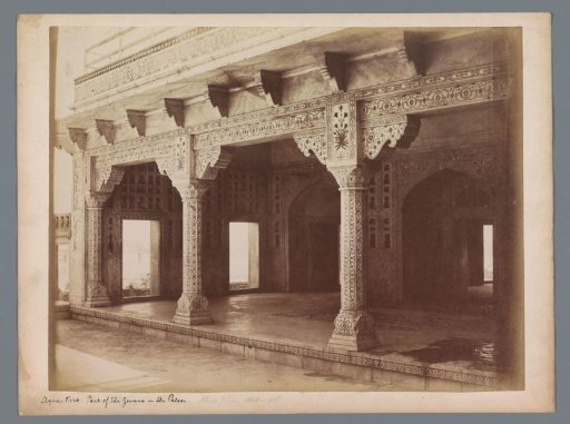 Colonnade of the Zenana, Agra Fort, Uttar Pradesh, India