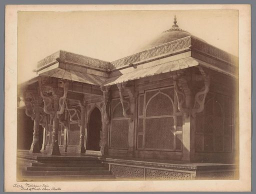 Close-up of the Tomb of Salim Chishti, Fatehpur Sikri, Uttar Pradesh, India