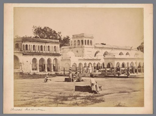 Courtyard of Shah-e-Alam's Roza in Ahmedebad, Gujarat, India