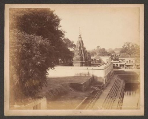 View of the Durga temple at Varanasi, Uttar Pradesh, India
