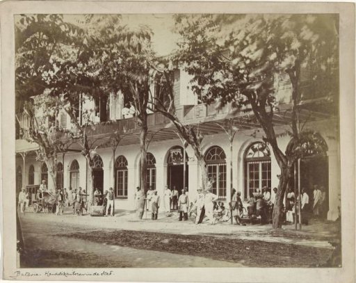 Consulate of the city of Bremen on the Kali Besar in Batavia
