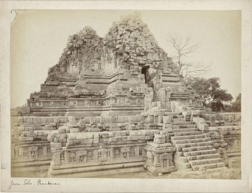 Temple on the Prambanan temple complex