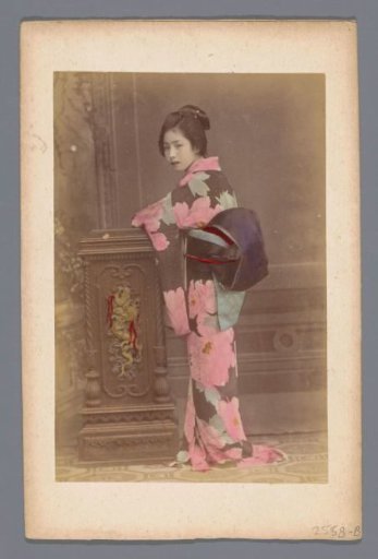 Portrait of an unknown Japanese woman