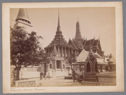 View of Wat Phra Kaew in Bangkok