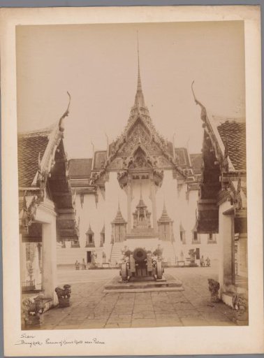 Façade of the Royal Palace of Bangkok