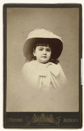 Studio portrait of Adeh van Braam