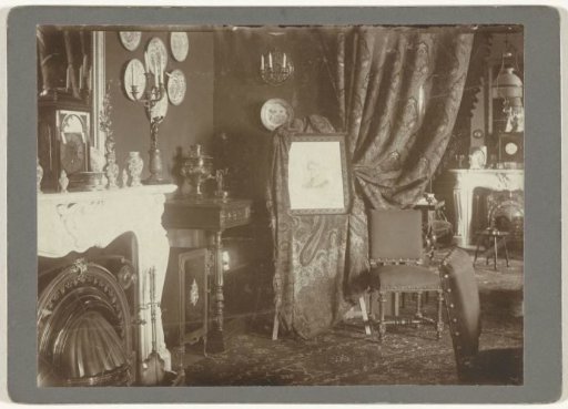 Interior of the house of W.H. van Braam in Arnhem