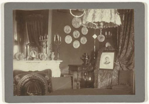 Interior of the house of W.H. van Braam in Arnhem