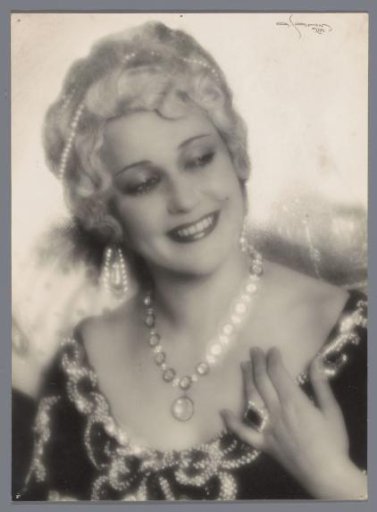 Portrait of an unknown woman with jewels