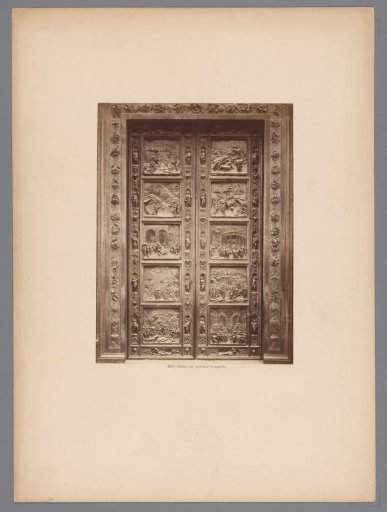 Doors of the Baptistery in Florence, Italy