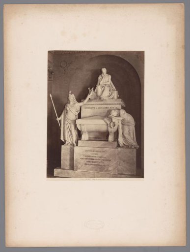 Cenotaph for Dante Alighieri in the Santa Croce in Florence, Italy