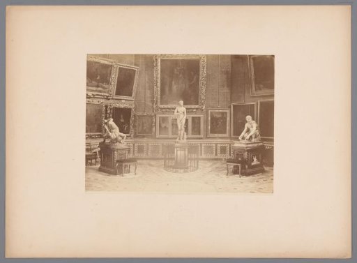 Interior of the Tribune Hall in the Galleria degli Uffizi in Florence, Italy