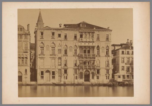 Facade of a building in Venice, Italy
