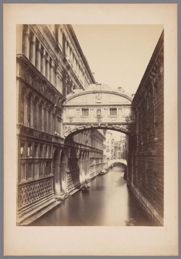 Bridge of Sighs in Venice, Italy