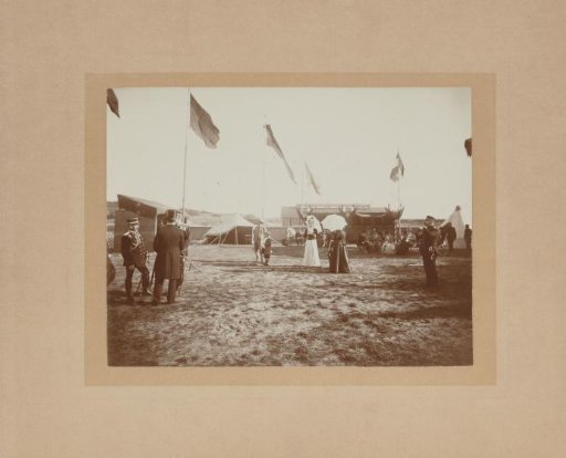Royal visit at a military post