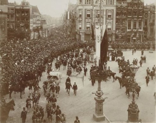 Entry into Amsterdam of Queen Wilhelmina, 5 September 1898