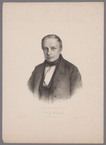 Portrait of A.C.G. Vermeulen, 1854