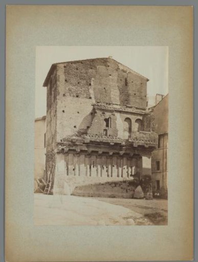 Roman Remains on a Facade