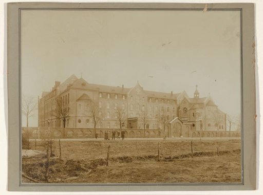 Monastery or boarding school in Neo-Romanesque style