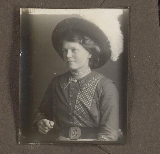 Portrait of an Unknown Woman with a Hat
