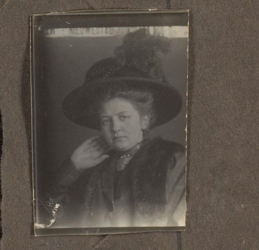Portrait of an Unknown Young Woman with a Hat