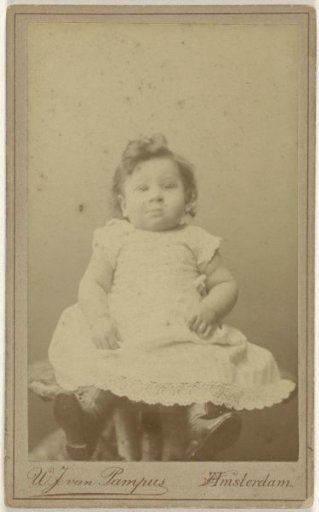 Studio portrait of a baby