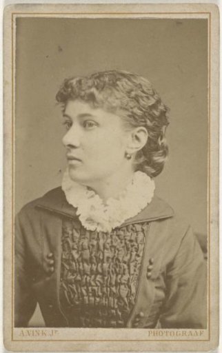Studio portrait of a young woman