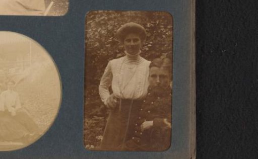 Double portrait of Tjuut and Carel Hellendoorn