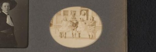 Six Children on a Street Bench