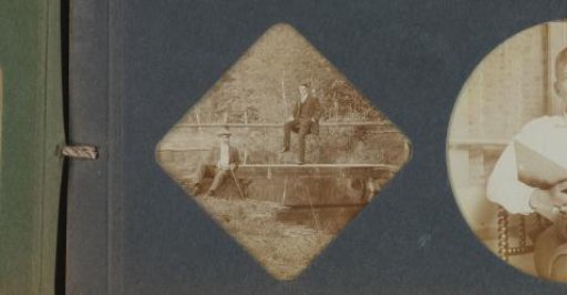 Jan Hellendoorn and a Young Man, Designated as Miel, by a Ditch, Probably in Gelderland