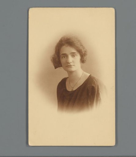 Portrait of Corry Merks at the age of eighteen