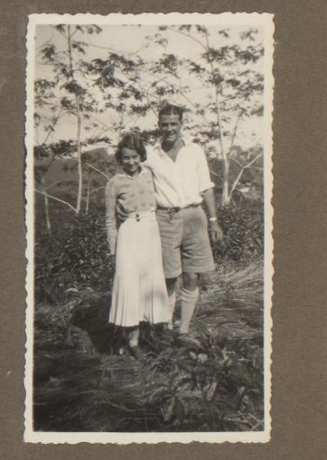 Portrait of Ada Krüseman and Edward Burch, Tjibeber